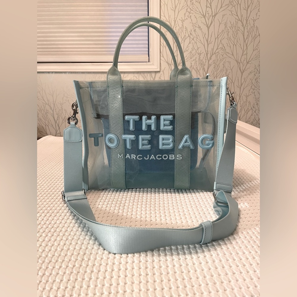 Blue Mesh ‘The Tote Bag’ Marc Jocobs